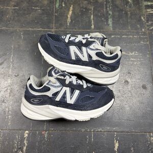 New Balance 990v6 Navy M990NV6 Toddler Size 9C Running Shoes Made in USA